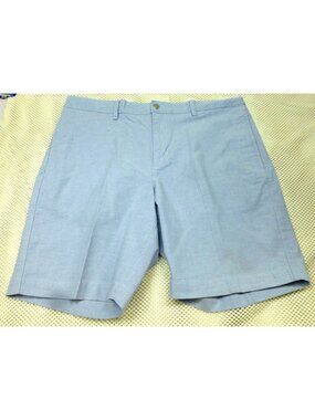 Chaps Mens Blue Stretch Casual Golf Shorts Size 38 With 10-Inch Inseam